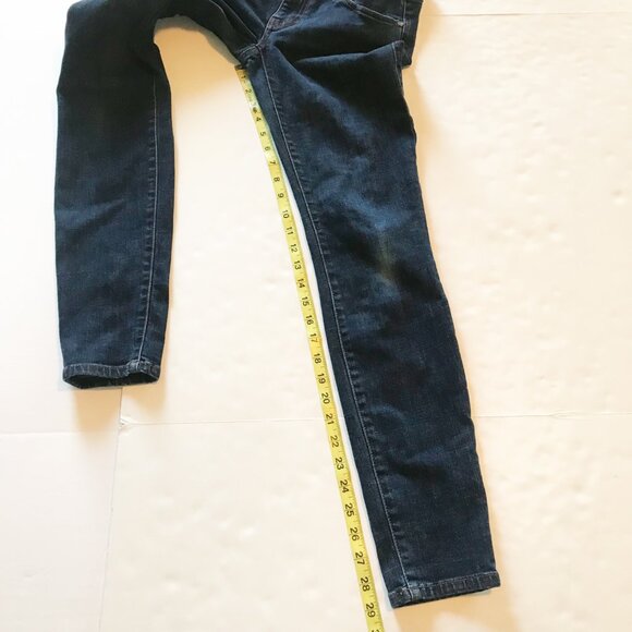 CABI Skinny Dark Wash Low Rise Stretch Blue Denim Jeans Womens 2 - Picture 10 of 10